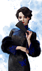 旗袍女郎  girl in cheongsam