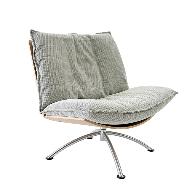 软垫单人椅家具元素PNG