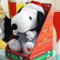 外单 盒装 圣诞 Snoopy 已不可发声