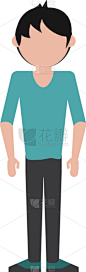 男人,图像,计算机图标,面无表情,人,衬衫,专业人员,经理,沟通