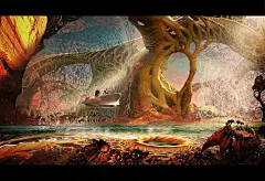 《银河护卫队》一大波概念图 不止有呆萌格鲁特！(7)_游侠网 Ali213.net