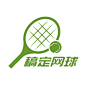 教育培训机构网球店标logo