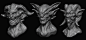 Daily sculpts 133-162 (Demons, Devils, Monsters), Gustavo Zampieri : Next month of creations, nothing mutch to say, just had lots of fun doing these guys, some really nice, some really bad, they where all done between 60-90 minutes each, hope you all enjo