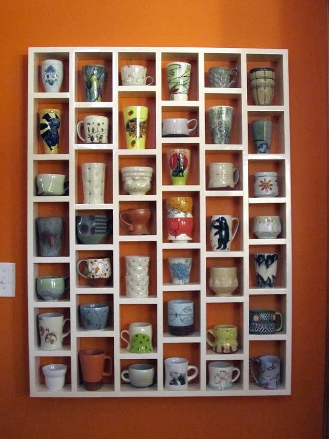 Coffee cup shelf | P...