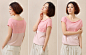 艾娃依妮 2013夏装新款大码女装 针织宽松短袖女t恤 夏季透气薄款-tmall.com天猫