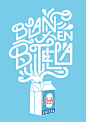 Blanco y en botella on Behance