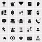 set 25 universal business icons