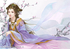 提提琴采集到古风美人图2