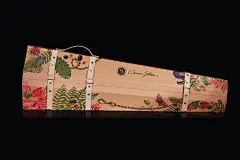 Cinco Jotas Luxury创意鸟植物插画产品特产牛皮纸食品电商微商包装设计案例参考分享欣赏