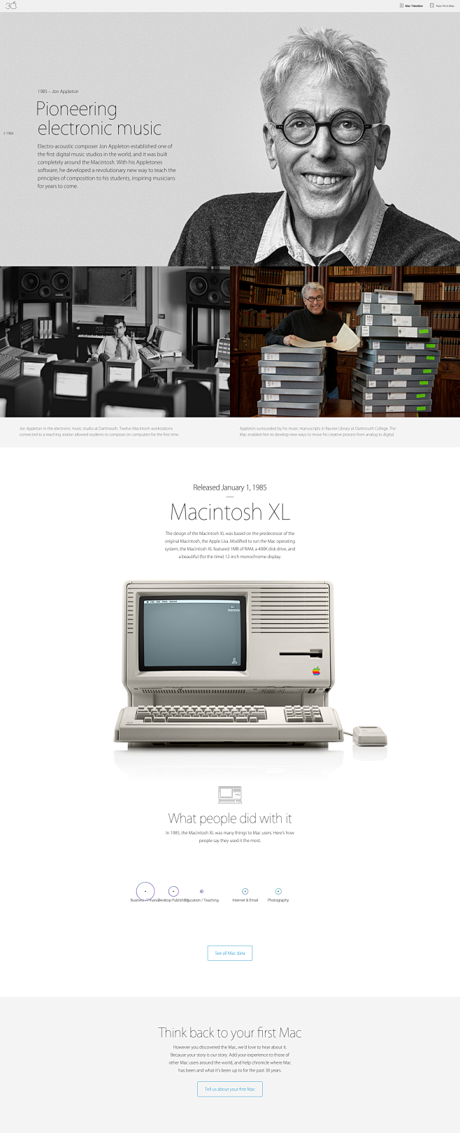 Apple - Thirty Years...