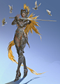 https://www.artstation.com/artwork/58g1Dz
"Bird knight" by Mam BA