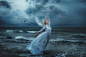 People 2048x1366 fantasy art sea women model