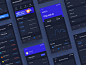 An Investment Finance Management App app branding illustration ux ui