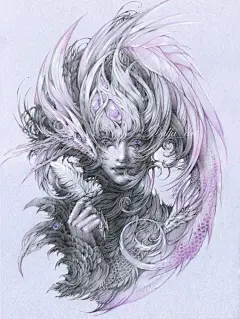 俄罗斯插画师 Olga Isaeva 一组手绘插画艺术，震撼人心！#插画狂想# ​​​​