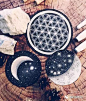 手绘丨点点点...点出最美的星空，唯美而纯净