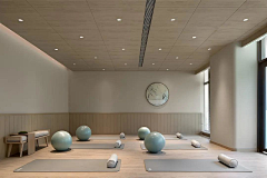 Julyyueyue采集到功能室 瑜伽室 影音室 SPA