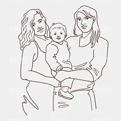 一家三口人物插画插画人物  - 源文件下载【酷图网】一家三口,线条图,人物线条图,人物插画,手绘插画,手绘人物,插画人物,插画,人物,卡通人物