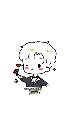 牙膏拟人简笔画情头分享_牙膏_简笔画_男朋友_marvis牙膏_小红书