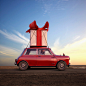 Pacific Islander woman hauling gift on car by Gable Denims on 500px