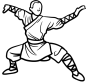 少林武僧线稿_百度图片搜索