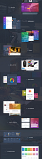 Grade UI Kit : Huge and powerful UI kit for Sketch and Photoshop. With more than 1,000 carefully crafted elements in 10 categories, this kit is designed to save your time and money.