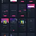 Music Mobile UI Kit : Must-have premium UI Kit for mobile music related apps. 30+ carefully designed mobile screens will help you to prototype, design &amp; build any music related app.There is everything that you need for music related app, main features