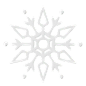 Snowflake  3D Icon