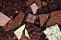 美味的巧克力甜品高清图片