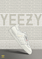 Poster Concept | Adidas Yeezy Powerphase Calabasas : Concept poster of Kanye West’s Adidas Yeezy Powerphase Calabasas.