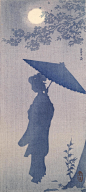 笠松紫浪 「春の夜」&「夏の夜」