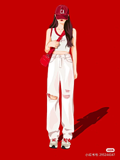 垂耳兔-采集到手绘插画参考