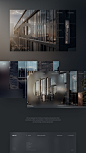 Loftec : Technologically and visually advanced website for the modern loft project in the center of Moscow.