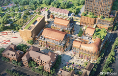 收藏喜欢的采集到房地产丨商业地产丨建筑.景观设计丨效果图丨规划图