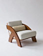 Moving Mountains Italian Riviera-inspired Arc Lounge Chair