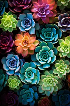 多肉元素素材图片