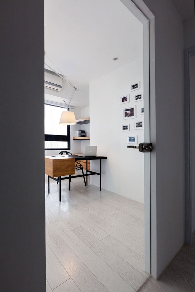素朴空间简单美 50平米白色精品小公寓