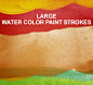largewatercolorpaintstrokespreview Large Watercolor Paint Strokes Photoshop Brush Set #采集大赛#