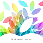 苹果公司宣布10月22日召开iPad发布会
