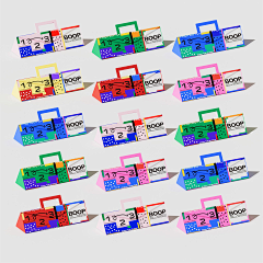 莫槣采集到包装盒平面图