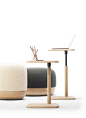 Alki's Egon Side Table Will Become Your Handy Sidekick - Design Milk : Iratzoki Lizaso just released the Egon Side Table to top off their Egon furniture collection for Alki, which is designed for informal office spaces.