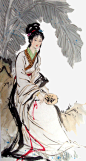 玄関 壁掛け 美術品 掛け軸 白伯骅黛玉葬花图 水墨画 和室 茶室 中国画
