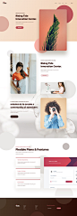 #国外网站 #网页设计 #排版 #板式参考 #Web design