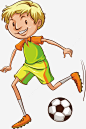 绿色少年足球比赛 平面电商 创意素材