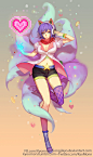 [Commisson] Arcade Ahri by SongJiKyo