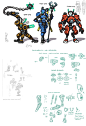 Bionicle lego design concepts