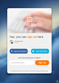 Modern Sign UP / Login Forms UI Designs-3