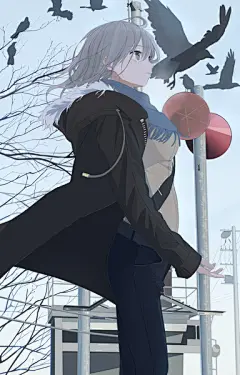 动漫手机壁纸推荐：想要珍惜却还是失去，喜欢晴天却总是下雨