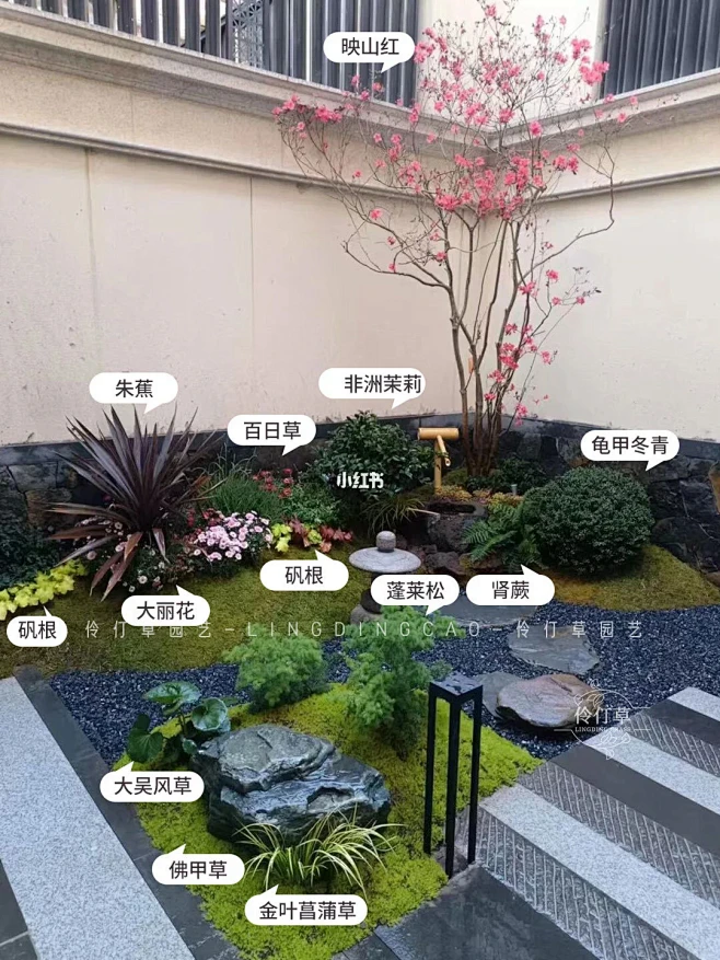 新中式庭院花镜分享丨感受自然静谧禅意之美-花瓣网