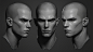 +450 Male Head Sculpt  References(4k)