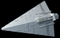 Praetor-class Battlecruiser, Ansel Hsiao : One of the models made for the STAR WARS: Essential Guide to Warfare book.